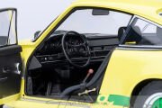 Porsche 911 Carrera 2.7 RS 1973 Yellow / Green Stripes  Autoart 1:18 Compozit