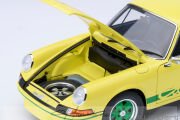 Porsche 911 Carrera 2.7 RS 1973 Yellow / Green Stripes  Autoart 1:18 Compozit