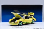 Porsche 911 Carrera 2.7 RS 1973 Yellow / Green Stripes  Autoart 1:18 Compozit