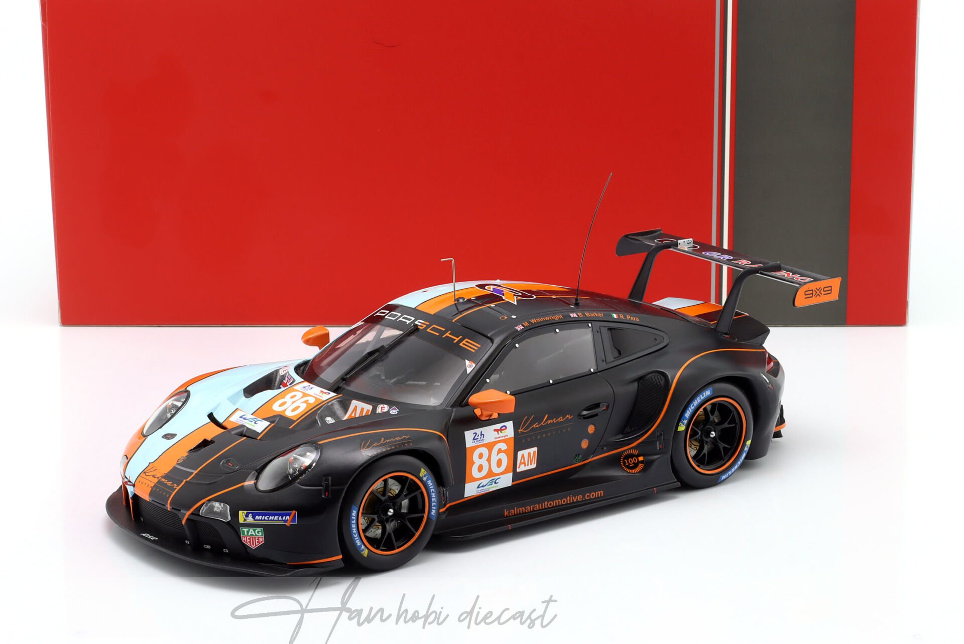 Porsche 911 RSR GULF  #86 Lemans 2023 IXO 1:18 Die cast