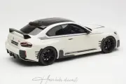 BMW M2 G87 M Performance White 2023 Black GT Spırıt 1:18 Resin Model