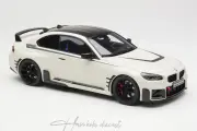 BMW M2 G87 M Performance White 2023 Black GT Spırıt 1:18 Resin Model