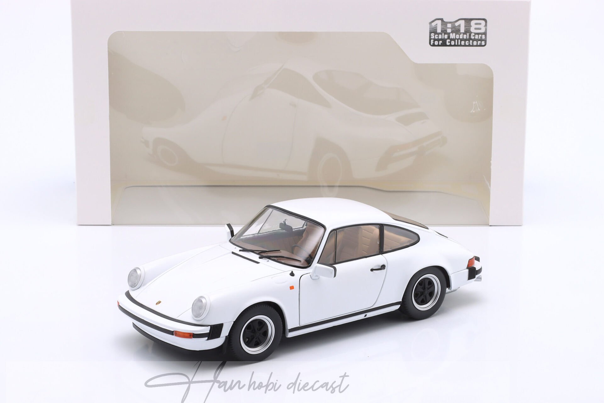 Porsche 911 (930) 3.0 SC 1974 Grant Prix White  Solido 1:18   Diecast