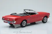 Ford Mustang Convertible 1966 Red Norev 1:18 Diecast
