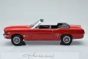 Ford Mustang Convertible 1966 Red Norev 1:18 Diecast