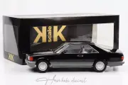Mercedes Benz 560 Sec Coupe C126 Black Metallic 1987 KK Scale  1:18   Diecast