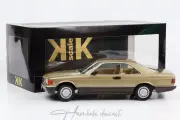 Mercedes Benz 500 Sec Coupe C126 Gold  Metallic 1987 KK Scale  1:18   Diecast