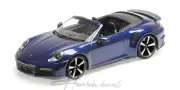 Porsche 911 ( 992 ) Turbo S Caprio Blue Metallic 2020 Minichamps 1:18 Resin
