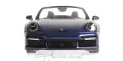 Porsche 911 ( 992 ) Turbo S Caprio Blue Metallic 2020 Minichamps 1:18 Resin
