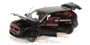 Bmw XM ( G09 ) Matt Black - Orange trim 2023 Minichamps 1:18 Diecast