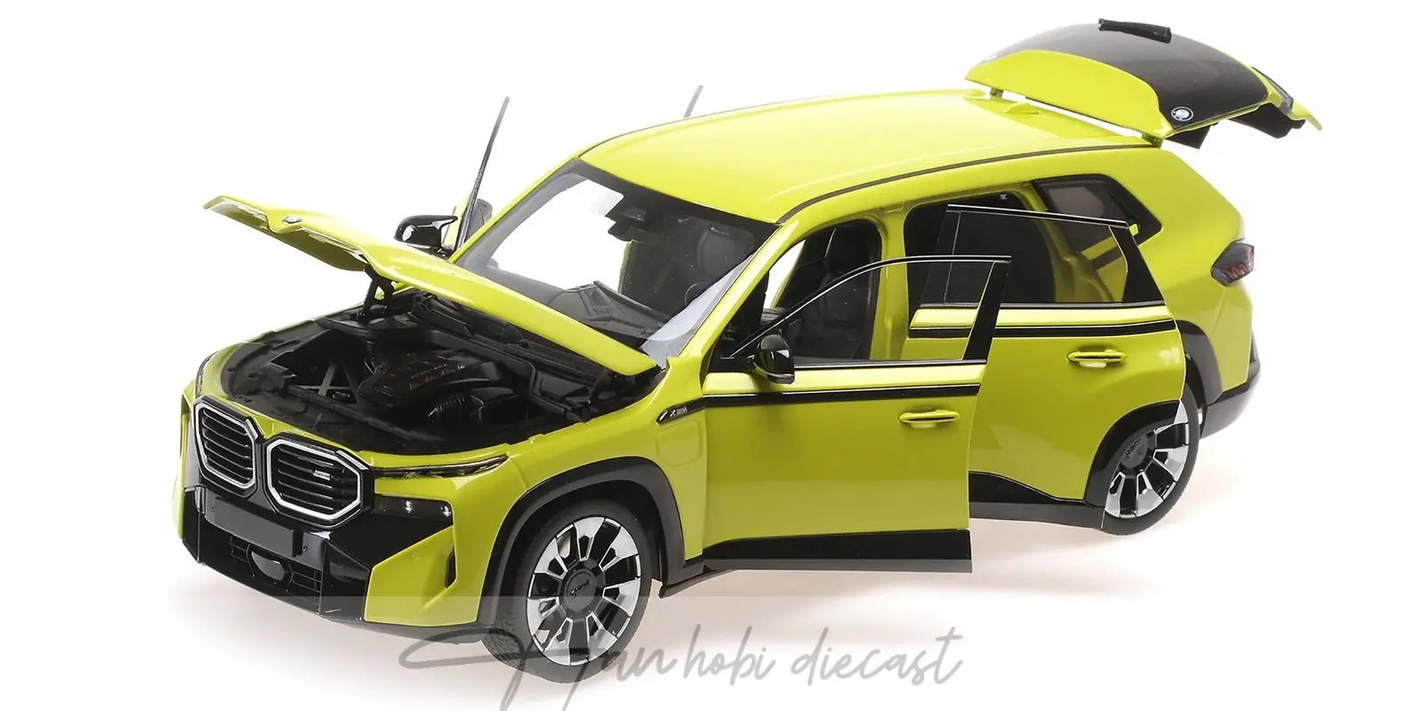 Bmw XM ( G09 ) Yellow 2023 Minichamps 1:18 Diecast
