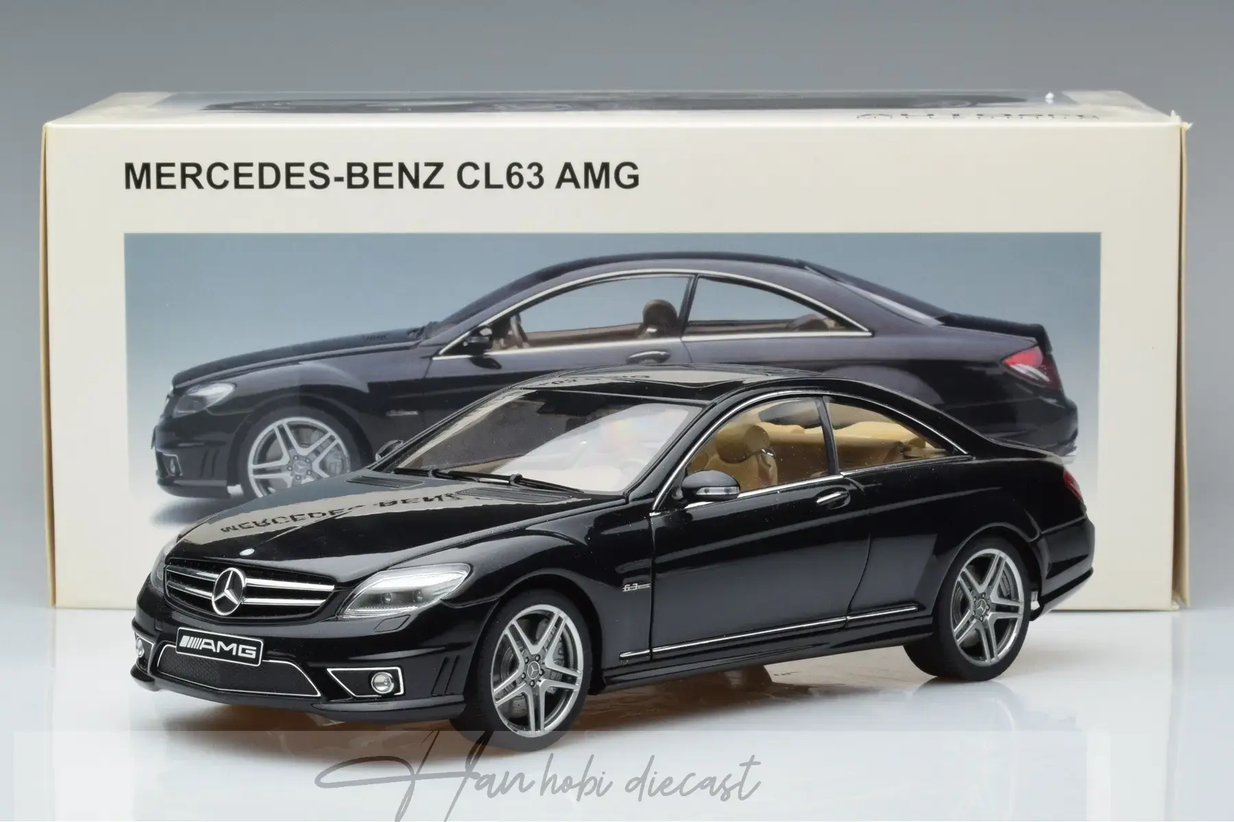 Mercedes Benz CL63 AMG C216 Black Autoart Mİllennium 1:18