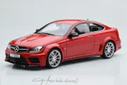 Mercedes Benz C63 AMG W204 Coupe Red Metallic 2011 GT Spırıt 1:18 Resin Model