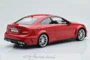 Mercedes Benz C63 AMG W204 Coupe Red Metallic 2011 GT Spırıt 1:18 Resin Model