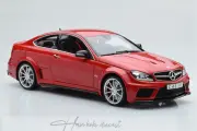 Mercedes Benz C63 AMG W204 Coupe Red Metallic 2011 GT Spırıt 1:18 Resin Model