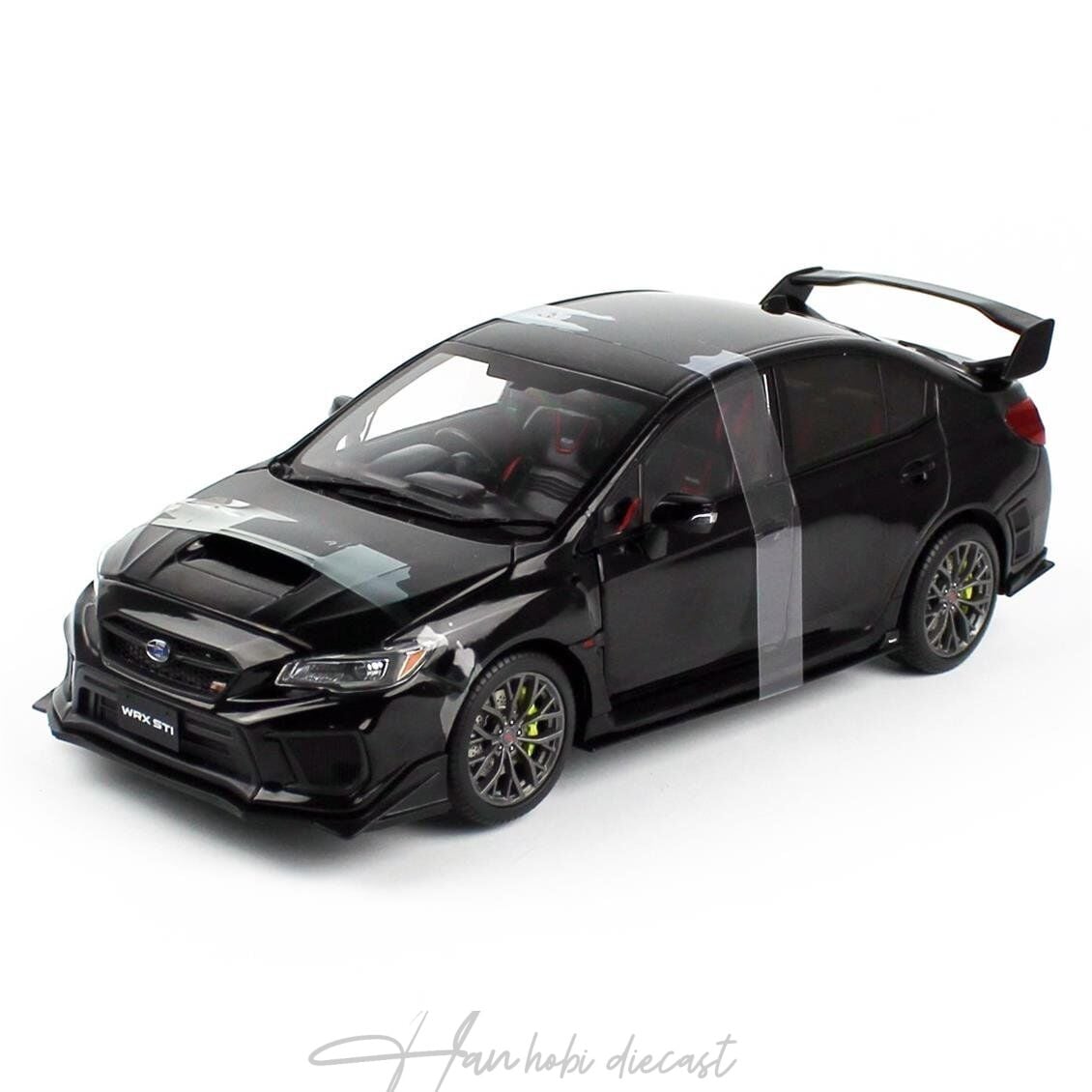 Subaru WRX STİ 2018 Black,Sunstar 1:18 Diecast