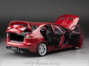 Mitsubishi Lancer Evolution X Red MEtallic Sunstar 1:18 Diecast