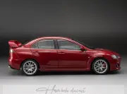 Mitsubishi Lancer Evolution X Red MEtallic Sunstar 1:18 Diecast