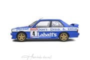 Bmw M3 E30 BTCC 1991 # Harvey  Solido 1:18   Diecast