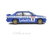 Bmw M3 E30 BTCC 1991 # Harvey  Solido 1:18   Diecast