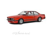 BMW  6.35 CSI E24 Henna Red 1984 Solido 1:18 Diecast