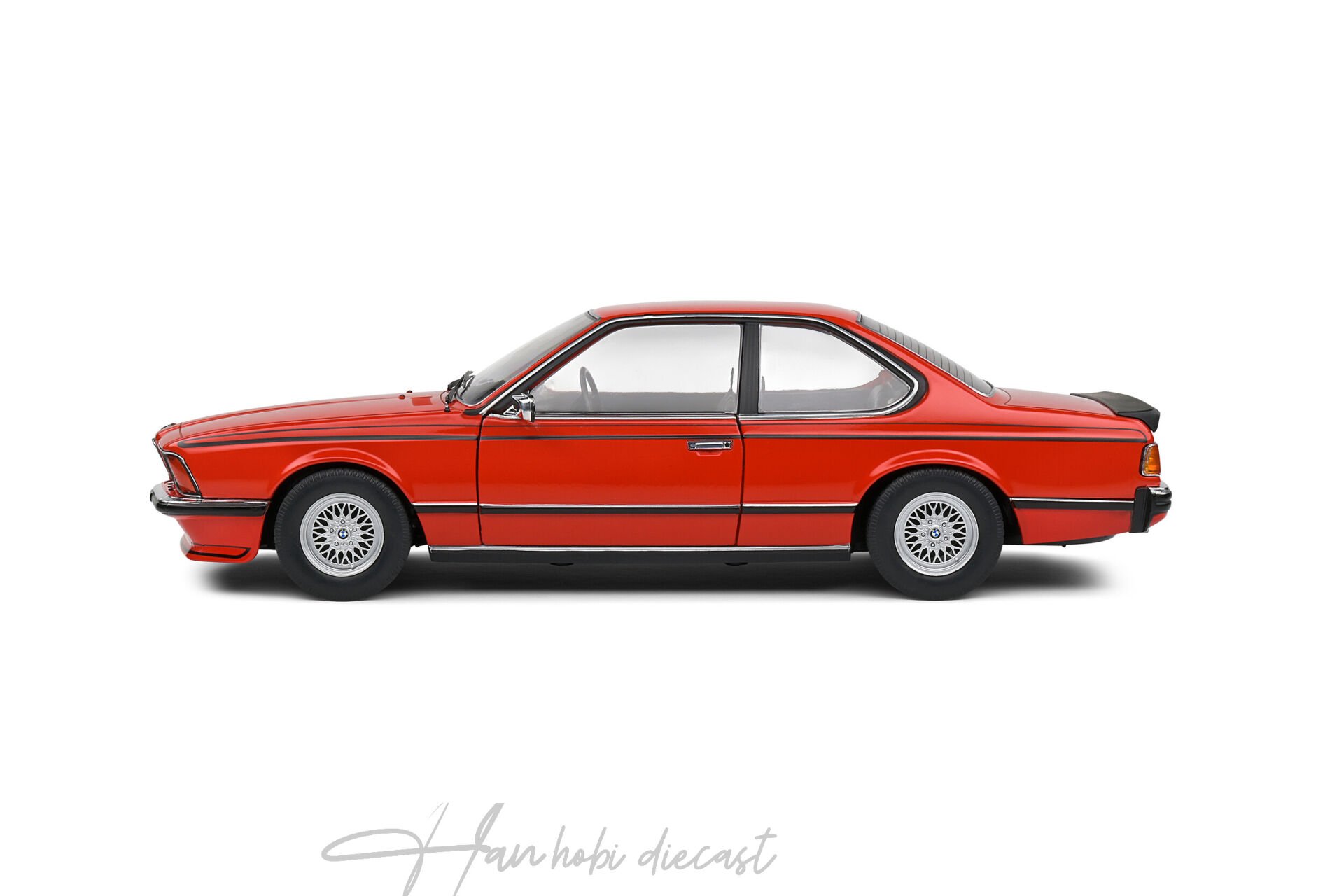 BMW  6.35 CSI E24 Henna Red 1984 Solido 1:18 Diecast