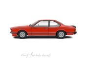 BMW  6.35 CSI E24 Henna Red 1984 Solido 1:18 Diecast