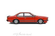 BMW  6.35 CSI E24 Henna Red 1984 Solido 1:18 Diecast