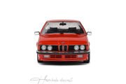 BMW  6.35 CSI E24 Henna Red 1984 Solido 1:18 Diecast