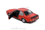 BMW  6.35 CSI E24 Henna Red 1984 Solido 1:18 Diecast