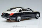 Mercedes Benz S650 Maybach W222 Sılver Blue 2020 Norev  1:18 Diecast