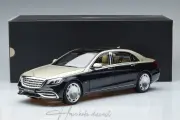 Mercedes Benz S650 Maybach W222 Sılver Blue 2020 Norev  1:18 Diecast