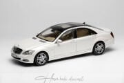 Mercedes Benz S600L Maybach W221 White Motorhelix 1:18