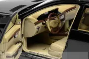 Mercedes Benz S600L W221 Black Motorhelix 1:18 Diecast