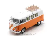 Volkwagen T1 Camping Bus Orange - White 1959 Schuco 1:18 Diecast