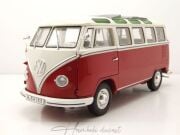Volkwagen T1 Samba Bus Red - White 1962 Schuco 1:18 Diecast