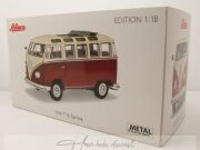 Volkwagen T1 Samba Bus Red - White 1962 Schuco 1:18 Diecast
