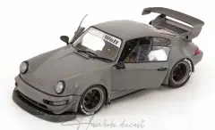 Solido 2024 Porsche 964 RWB Nardo Grey With Akira Nakai