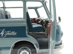Setra S6 Bus 1955 Blue,Kraichgaufalke Schuco 1:18 Diecast