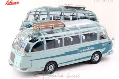 Setra S6 Bus 1955 Blue,Kraichgaufalke Schuco 1:18 Diecast