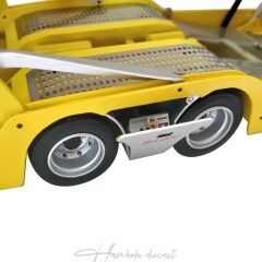 Mercedes Benz Actros 1025/02 Lohr Çekici - 6'lı Araç Taşıyıcı Yellow 2021 NZG   1:18 Diecast