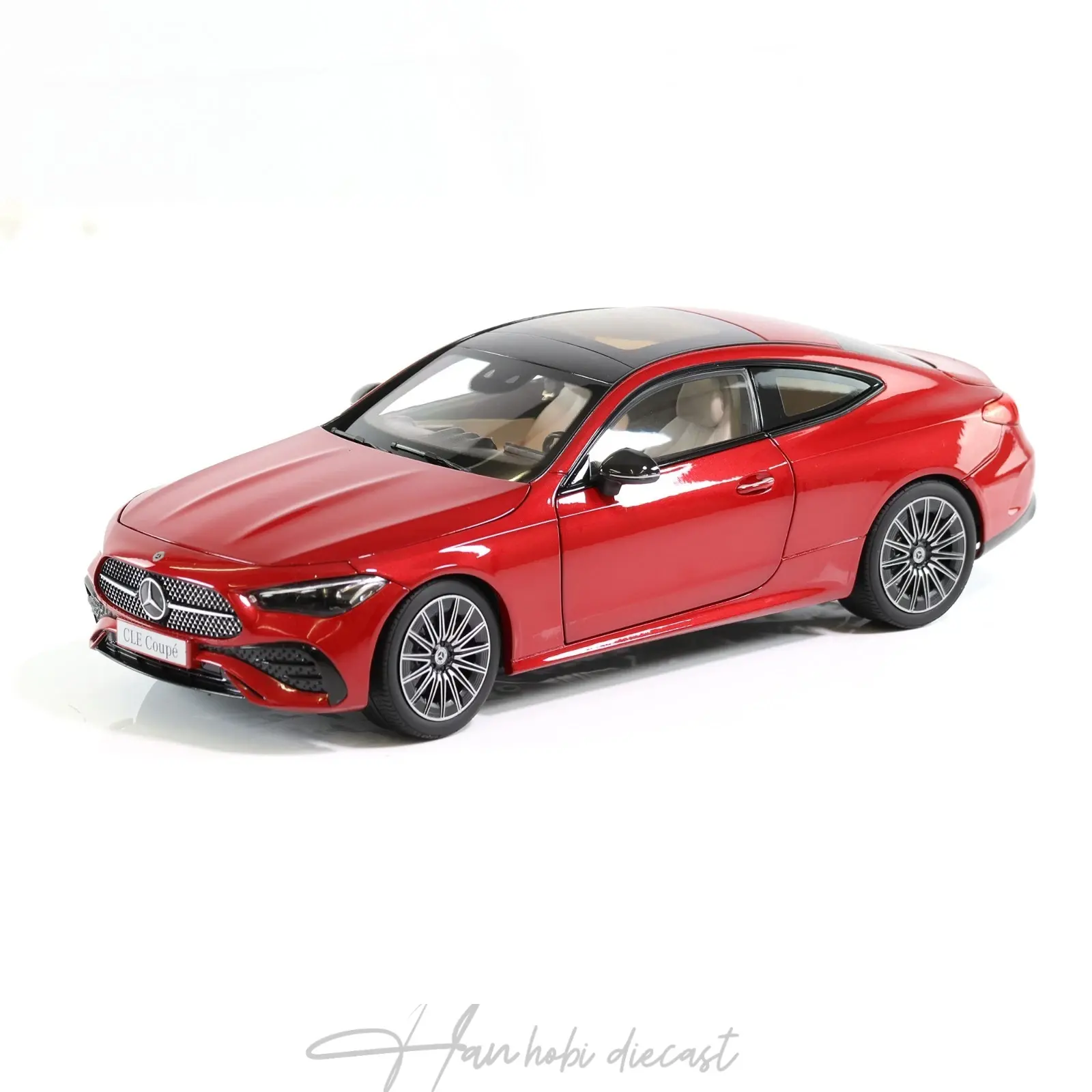 Mercedes Benz CLE Coupe Amg Red Norev  1:18 Diecast