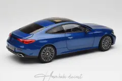 Mercedes Benz CLE Coupe Blue C236 Norev 1:18 Diecast