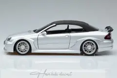 Mercedes Benz CLK DTM AMG Cabrio Grey Kyosho 1:18 Diecast