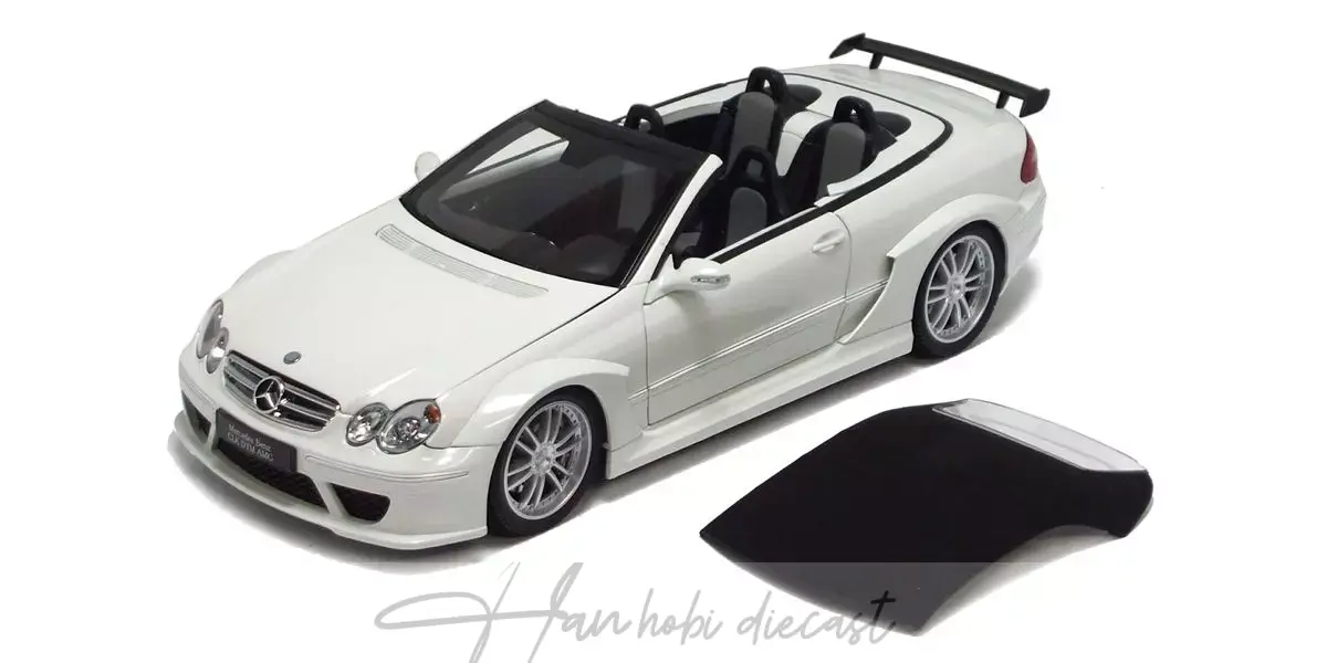 Mercedes Benz CLK DTM AMG Cabrio White Kyosho 1:18 Diecast