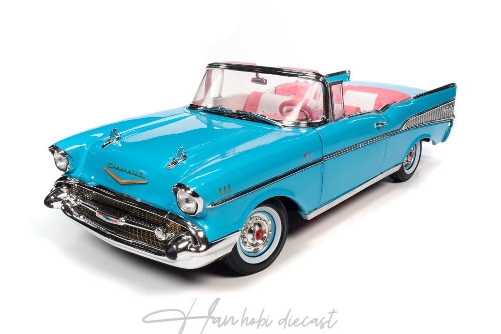 1957 Chevy Bel-Air Cabriolet Convertible  Autoworld 1:18