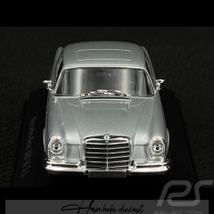 Mercedes Benz 280 SE W111 Silver Coupe 1970 Minichamps 1:43 Diecast