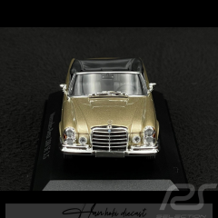Mercedes Benz 280 SE W111 Gold Caprio 1970 Maxichamps 1:43 Diecast