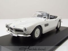 Bmw 507 Cabriolet White 1957 Maxichamps 1:43 Diecast
