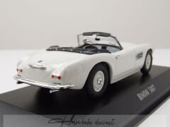 Bmw 507 Cabriolet White 1957 Maxichamps 1:43 Diecast